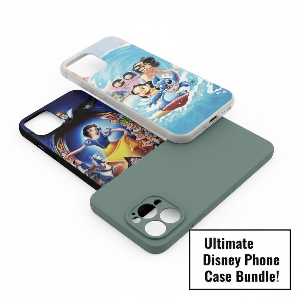 10 items for $20 Sale: Disney Phone Case Bundle